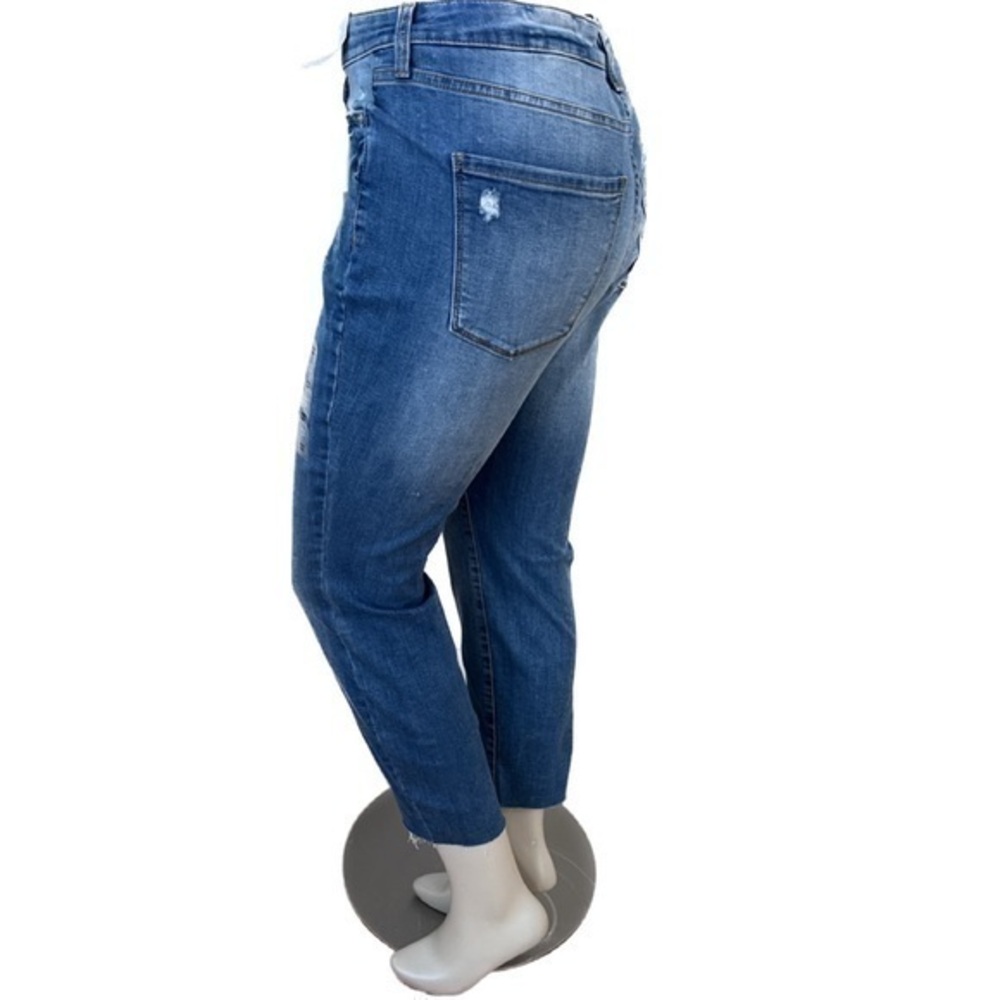 NWT Lauren Conrad Distressed Jeans Stretch Skinny 24W New